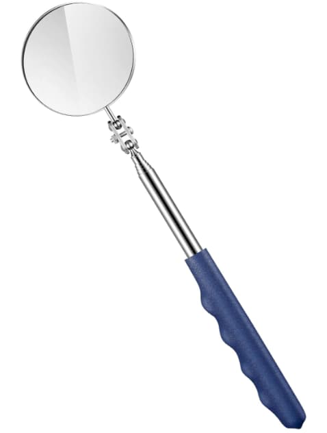 Telescoping mirror